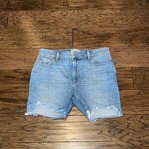 Paige Denim Sarah Longline Shorts High Rise Size 29